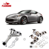 Front Exhaust Manifold Catalytic Converter For 2002-2006 Toyota Camry Lexus ES300 V6 3.0L-Direct Fit，E.P.A. Compliant Flashark
