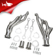 Exhaust Header for Chevrolet 1970-1981 Camaro / 1968-1981 Chevelle Nova Malibu SBC 283 327 350 400 Exhaust Header Flashark