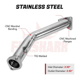 Downpipe Exhaust/Test Pipes for 2008-2013 Infiniti G37 Z34