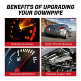 Downpipe Exhaust/Test Pipes for 2009-2018 Nissan 370z