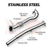 3-Inch Catless Downpipe for 1999-2003 Audi S3 8L & 1999-2006 Audi TT 8N 1.8T Turbo