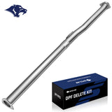 4"/5" 2011-2024 Ford 6.7 Powerstroke DPF Delete Race Pipe w/Muffler Exhaust | SPELAB