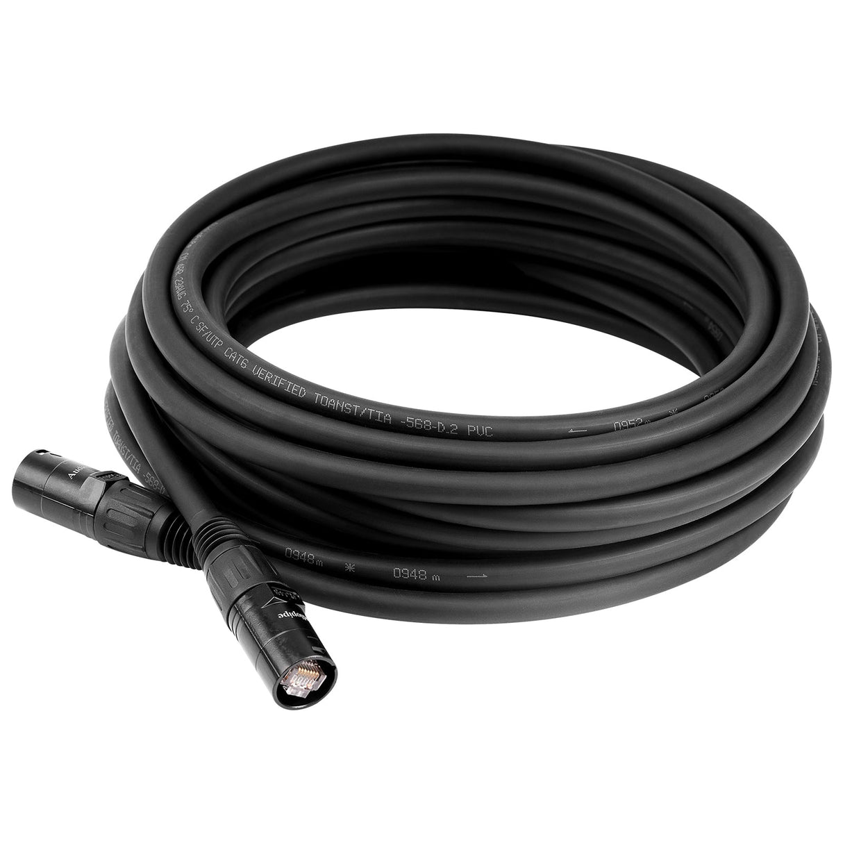 50' Flex Soft Ethercon Cable (ETHR-823-50S) Audiopipe