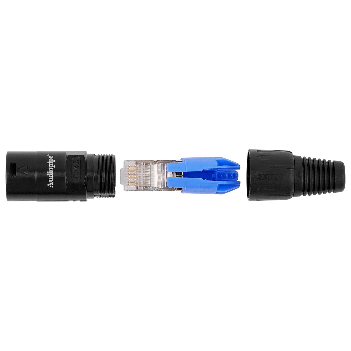 RJ45 CAT 6 EtherCon Cable Connector (ETHR-RJ45S) Audiopipe