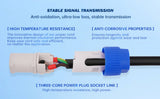 6Ft Power Extension Cable (EX-PWRC-L6) Audiopipe