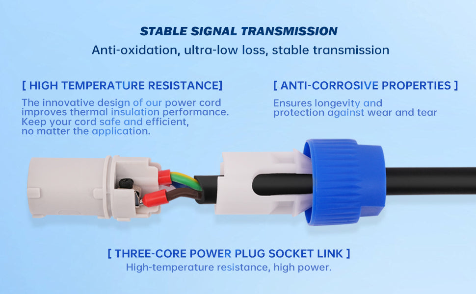 12Ft Power Extension Cable (EX-PWRC-L12) Audiopipe