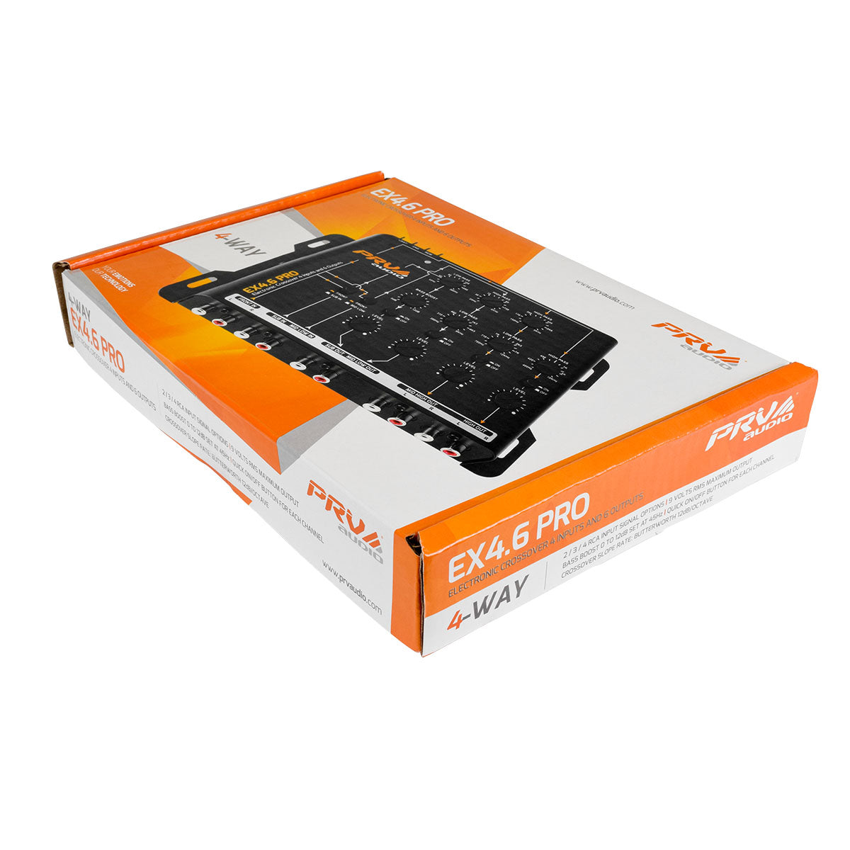 PRV Audio EX4.6 PRO 4-Way Electronic Crossover Car System