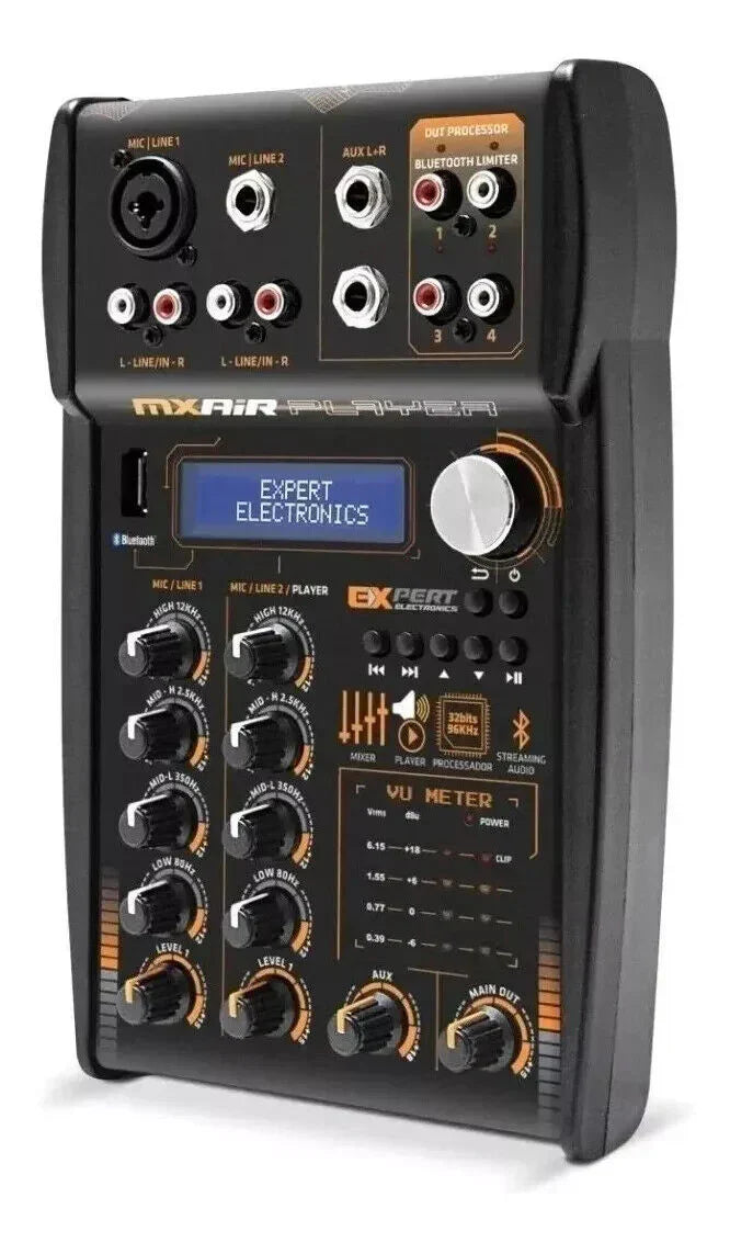 Expert Electronics MX AIR PLAYER Sound Processor with Crossover, Equalizer and Bluetooth Connectivity Expert