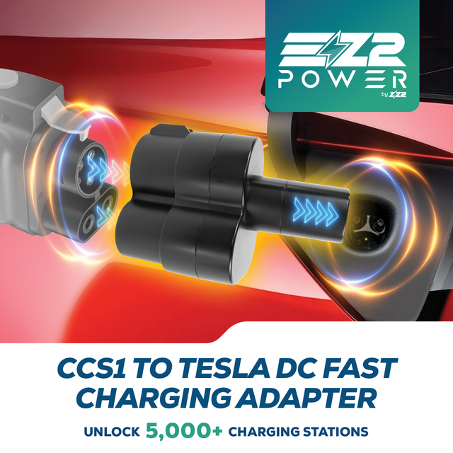 CCS1 to Tesla DC Fast Portable EV Charging Adapter ZZ2