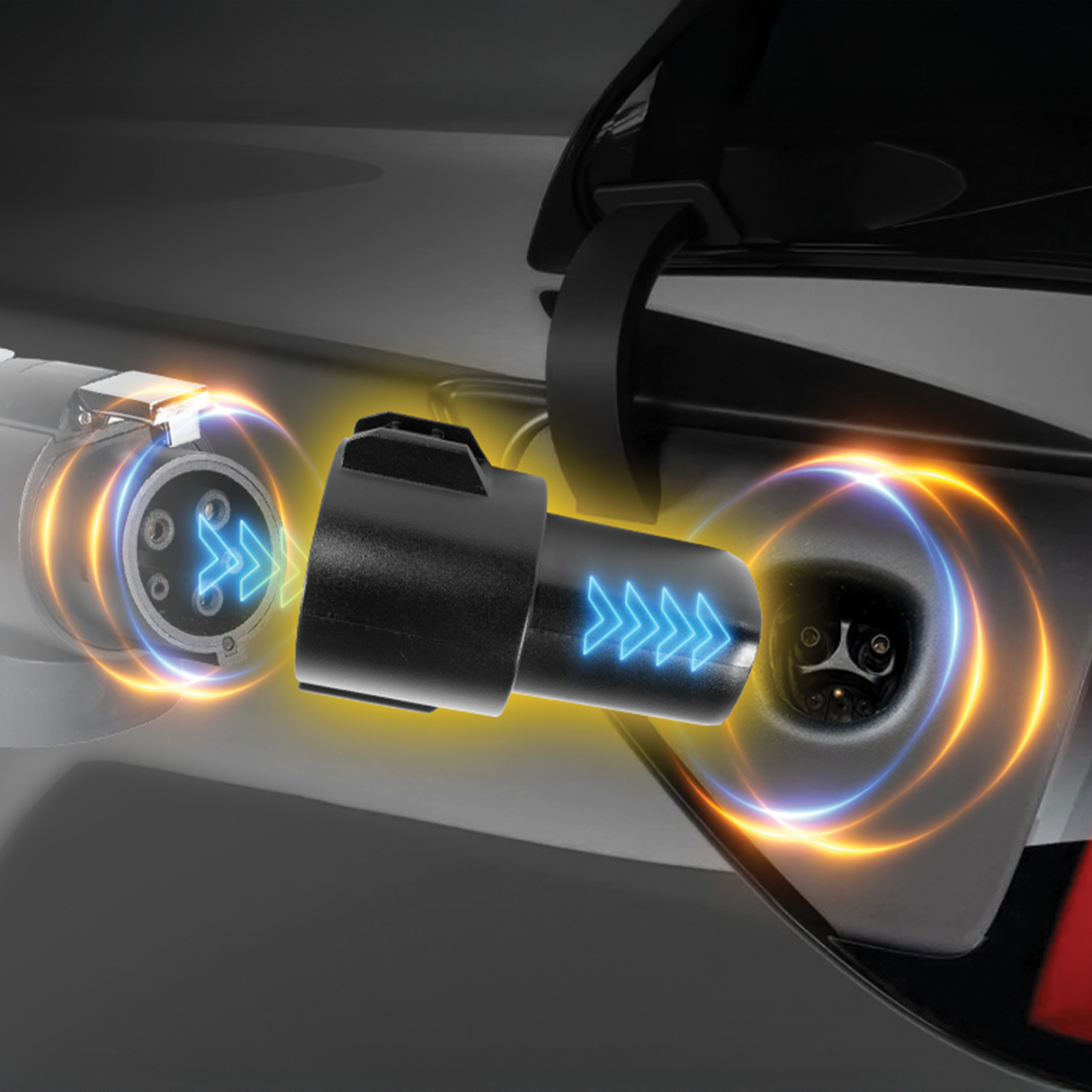 Type 1 to Tesla Portable EV Charging Adapter ZZ2