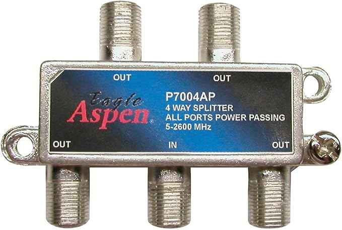 Eagle Aspen 500312 4-Way Splitter TekShack