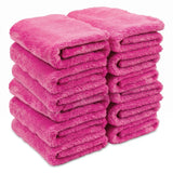 WASH&WHIPS Edgeless Microfiber Coral Fleece with Ultrasonic Edge WASH & WHIPS