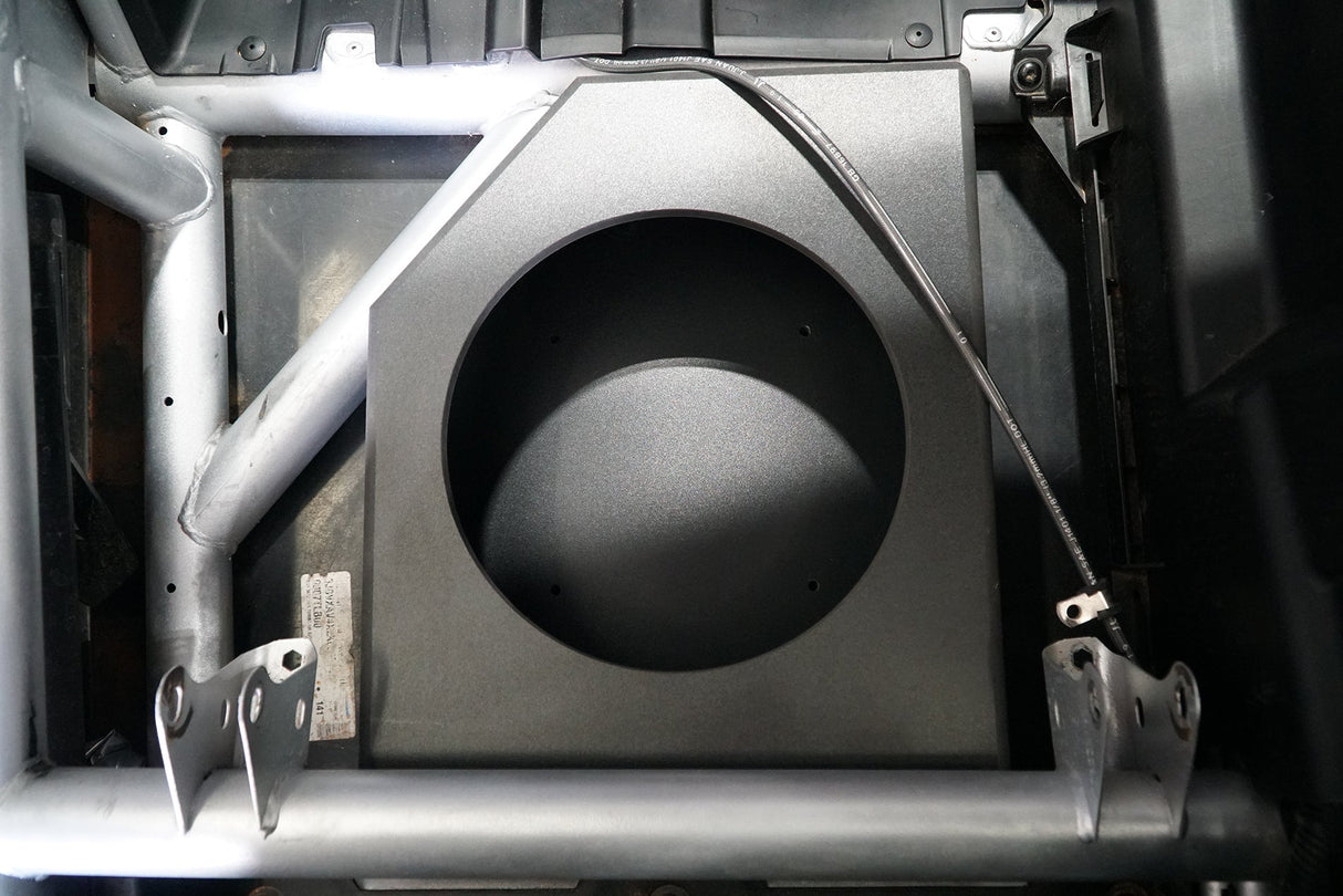 Can-Am® X3 Low Profile Front Passenger Side 10” Sub Box Enclosure – Unloaded | UTVS-X3-ENC-LP-FPASS UTV Stereo