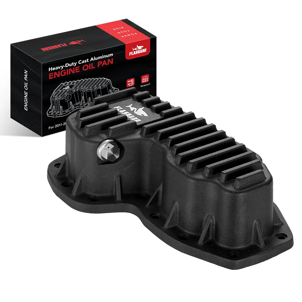 Aluminum Engine Oil Pan 3.6L for 2011-2024 Jeep Grand Cherokee &Dodge Durango丨 2012-2018 RAM 1500 Flashark