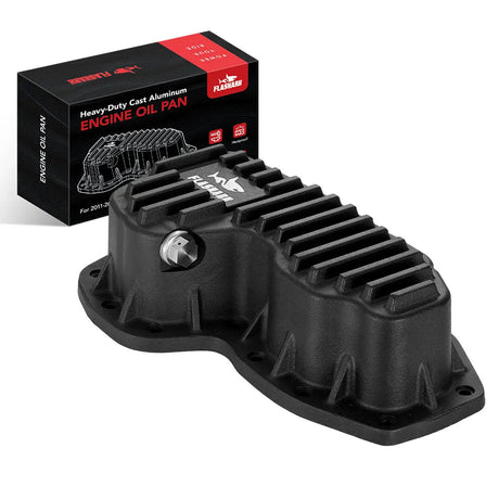 Aluminum Engine Oil Pan 3.6L for 2011-2024 Jeep Grand Cherokee &Dodge Durango丨 2012-2018 RAM 1500 Flashark