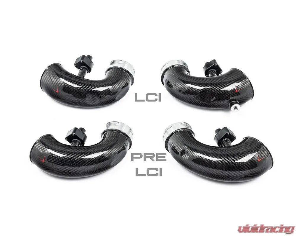 Eventuri Carbon Fiber Turbo Inlet Set BMW X5M X6M XM 2019-2024