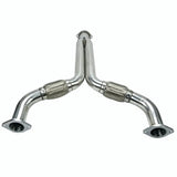 Y Pipe Downpipe Exhaust/Test Pipes for 2003-2009 Nissan 350Z 3.5L 2005, 2007 Infiniti G35 Flashark