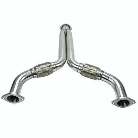 Y Pipe Downpipe Exhaust/Test Pipes for 2003-2009 Nissan 350Z 3.5L 2005, 2007 Infiniti G35 Flashark
