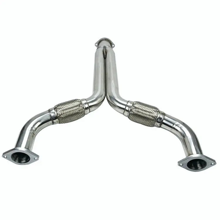 Y Pipe Downpipe Exhaust/Test Pipes for 2003-2009 Nissan 350Z 3.5L 2005, 2007 Infiniti G35