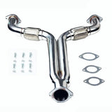 Y Pipe Downpipe Exhaust/Test Pipes for 2003-2009 Nissan 350Z 3.5L 2005, 2007 Infiniti G35