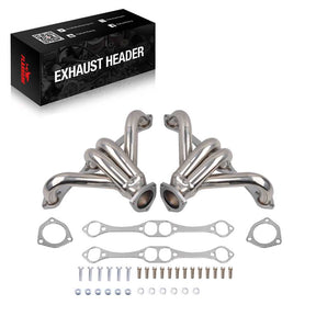 Exhaust Headers for 1955 + Chevy SBC Small Block Hugger V8 262 265 283 305 327 350 400 Flashark