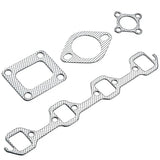 Exhaust Headers for 1979-1993 Ford Mustang 5.0L V8 T4 Racing Turbo