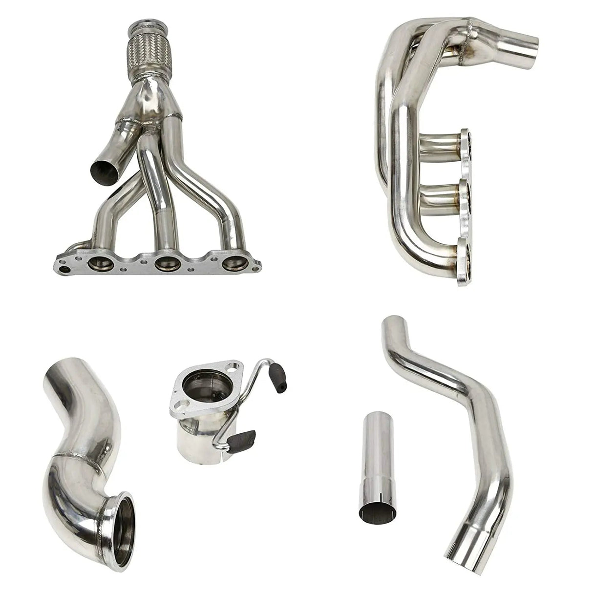 Exhaust Header for 1997-2003 Pontiac Grand Prix, 1997-2004 Buick Regal, 2004-2005 Chevy Impala/Monte Carlo 3.8L V6 Flashark