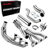 Exhaust Header for 1997-2003 Pontiac Grand Prix, 1997-2004 Buick Regal, 2004-2005 Chevy Impala/Monte Carlo 3.8L V6 Flashark