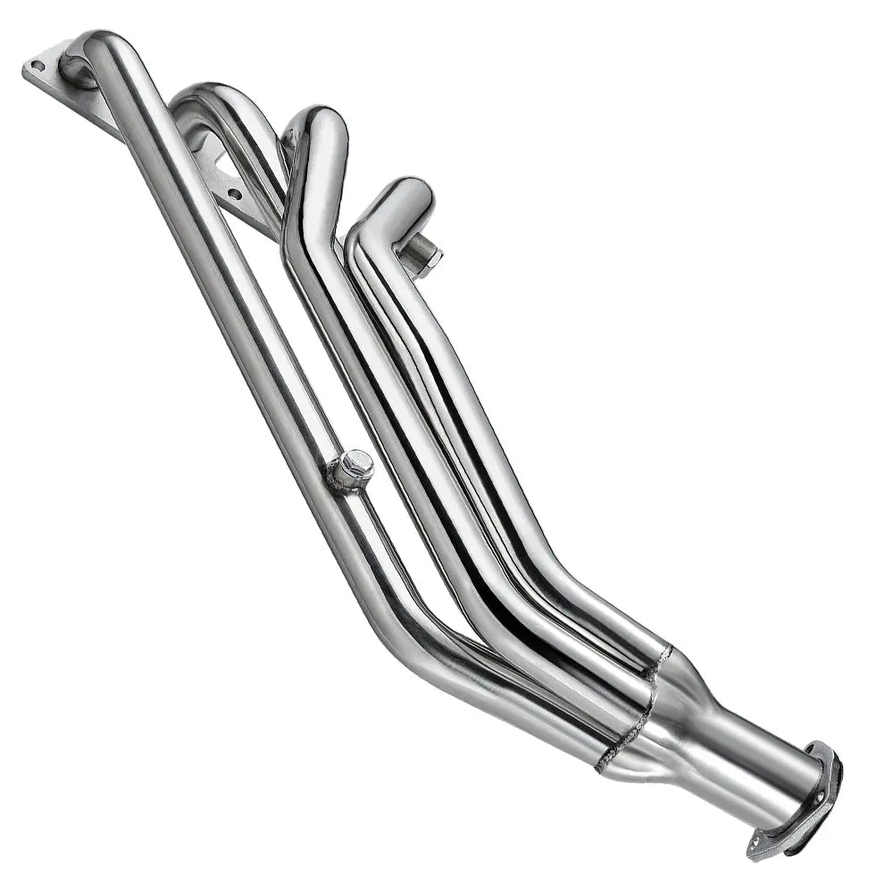 High-Flow Exhaust Header & Downpipe for 1991-1994 Nissan 240SX 2.4L S13 KA24DE Flashark