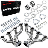 Exhaust Header for 1964-1978 Ford SBF 260/289/302 V8 Stainless Hugger Flashark