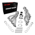 Exhaust Header for 1965-1972 Chevrolet/Chevy Camaro, Nova, Bel Air, Biscayne, Impala 396/402/427/454 - Short Tube Flashark