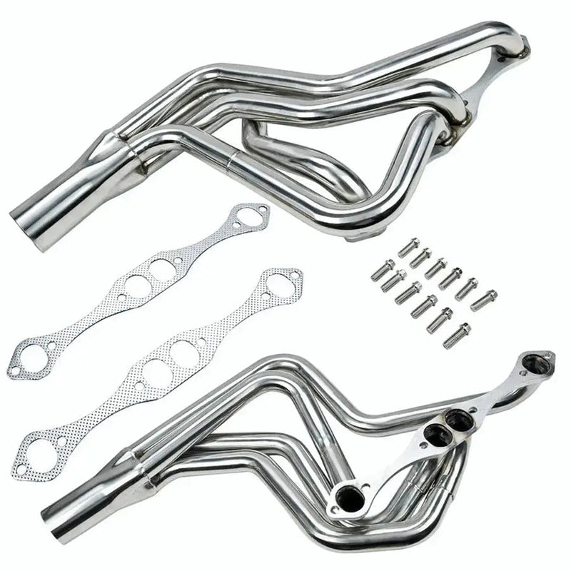 Exhaust Headers | Fits 1972-1987 Chevy Malibu/Monte Carlo丨Pontiac Grand Prix丨Olds Cutlass丨Buick Regal Flashark