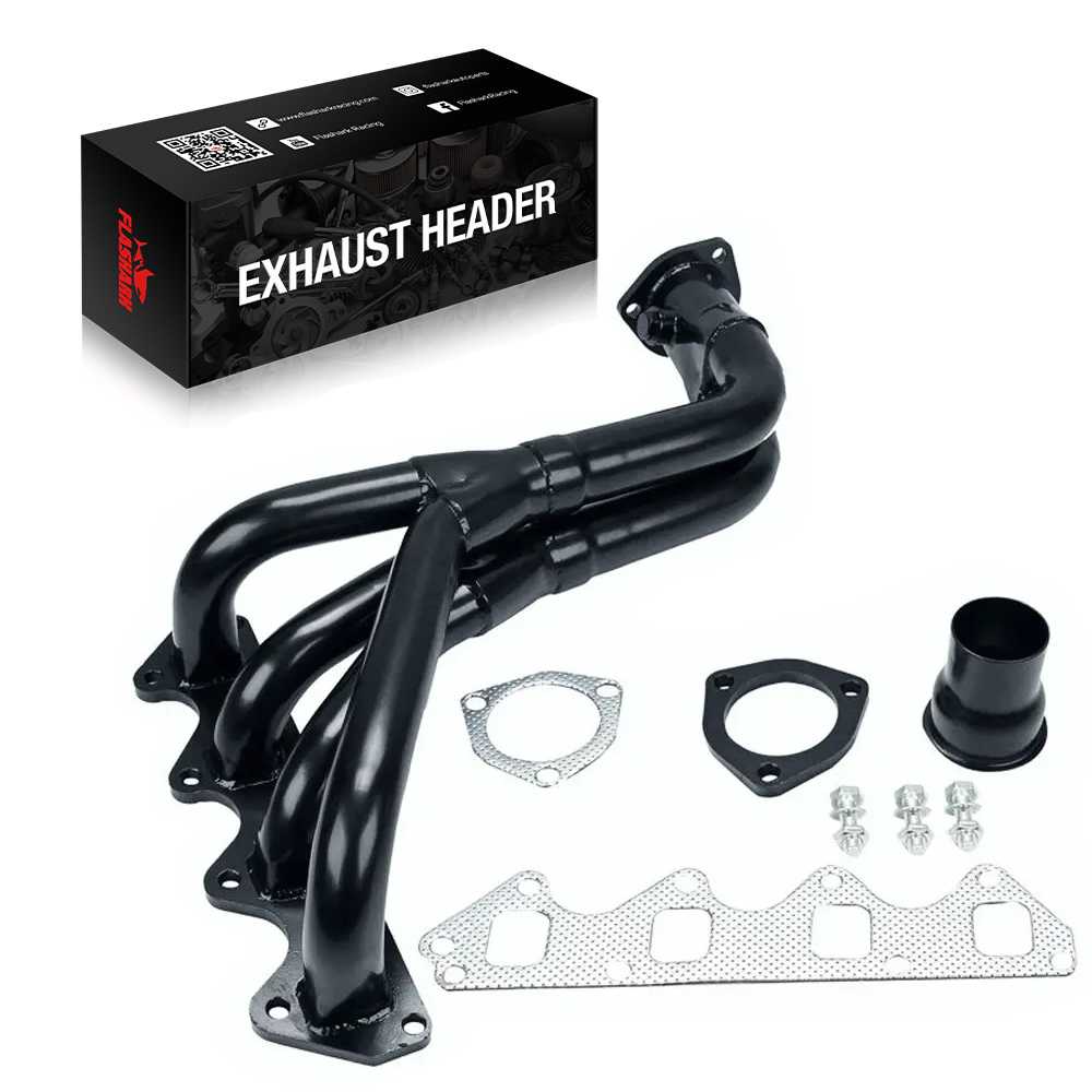 Exhaust Header for 1986-1996 Suzuki Samurai/Sidekick Geo Tracker 1.3L/1.6L L4