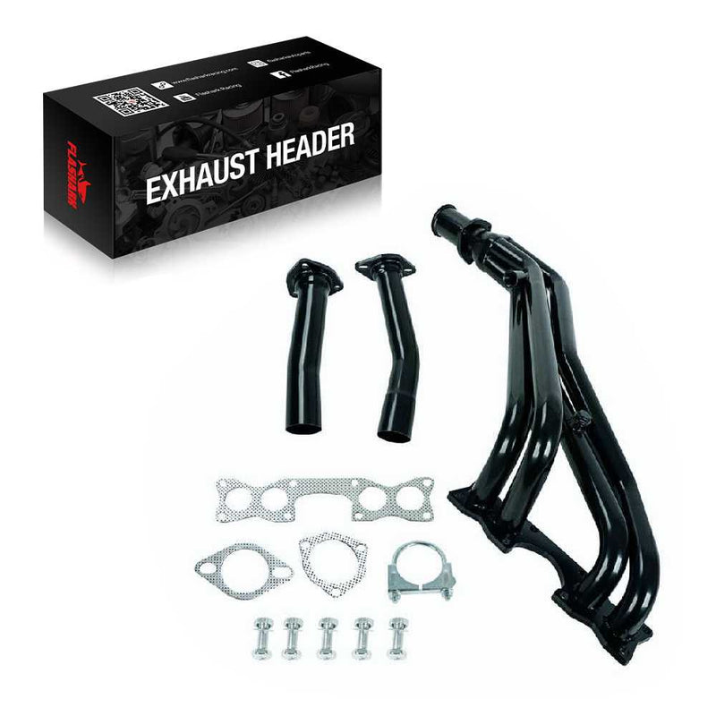 Exhaust Headers for 1990-1995 Nissan Hardbody D21 Pickup 2.4L 4WD Flashark