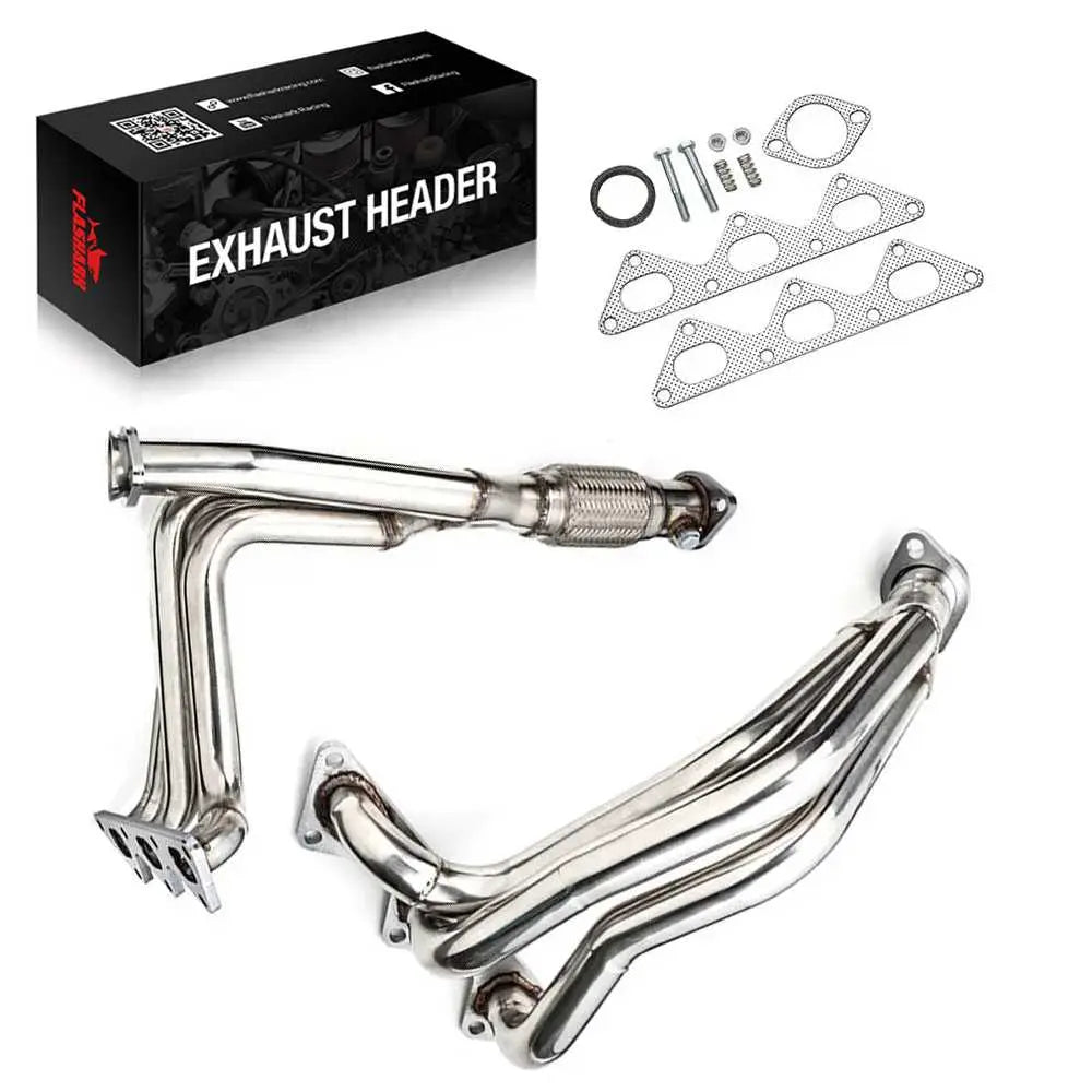 Maximizer Exhaust Header for 1991–1999 Mitsubishi 3000GT & Dodge Stealth 3.0L V6 DOHC (Non-Turbo) Flashark