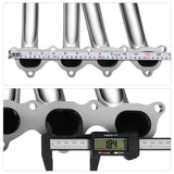 Exhaust Header for 1993-2001 Acura Integra GSR / Type R Trims丨Honda Civic Del Sol Si Trim / VTEC Trim丨DOHC VTEC I4 Engine