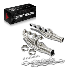 Exhaust Header for 1998-2013 Chevy Camaro / Corvette for Small Block Chevrolet V8 Flashark
