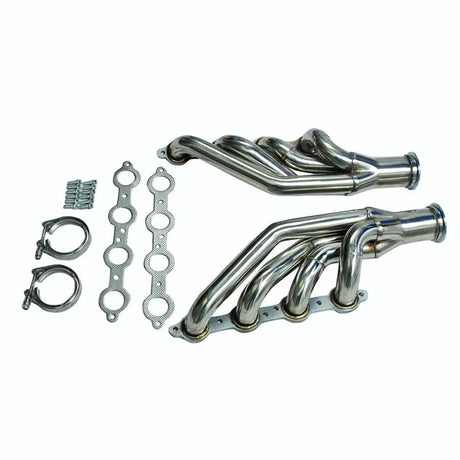 Exhaust Header for 1998-2013 Chevy Camaro / Corvette for Small Block Chevrolet V8 Flashark