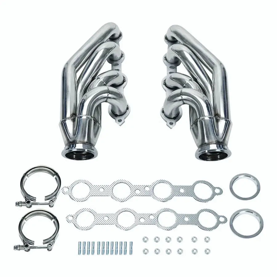 Exhaust Header for 1998-2014 Chevrolet Camaro(F-Body) Corvette丨Cadillac CTS丨Pontiac Firebird GTO Formula/Trans Am V8