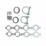 Exhaust Header for 1999-2006 Chevy Silverado/Avalanche/Suburban/Tahoe GMC Sierra/Yukon GMT800 4.8L 5.3L 6.0L V8 Engine (with EGR Valve) Flashark