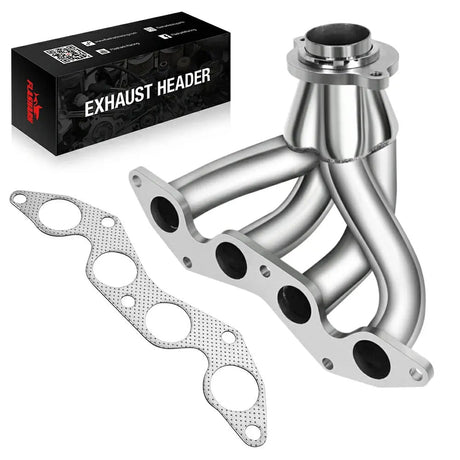 Short/Long Tube Headers For 2001-2005 Honda Civic DX/LX/EX D17A1/D17A2 1.7L 4CYL Flashark