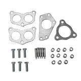 Exhaust Header Up Pipe All in One Kit for 2002-2007 Subaru Impreza WRX/STi Sedan/Wagon 4-Door 2.0L 2.5L Flashark