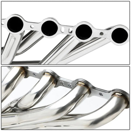 Long Tube Headers for 2007-2014 Chevy Silverado/Suburban/Tahoe GMC Sierra/Yukon Cadillac Escalade 4.8L/5.3L/6.0L/6.2L Vortec Flashark