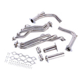 Long Tube Headers for 2007-2014 Chevy Silverado/Suburban/Tahoe GMC Sierra/Yukon Cadillac Escalade 4.8L/5.3L/6.0L/6.2L Vortec Flashark
