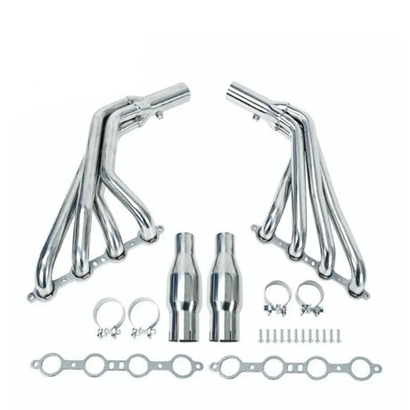 Long Tube Headers for 2010-2015 Chevrolet Chevy Camaro SS LS3 6.2L V8 Flashark