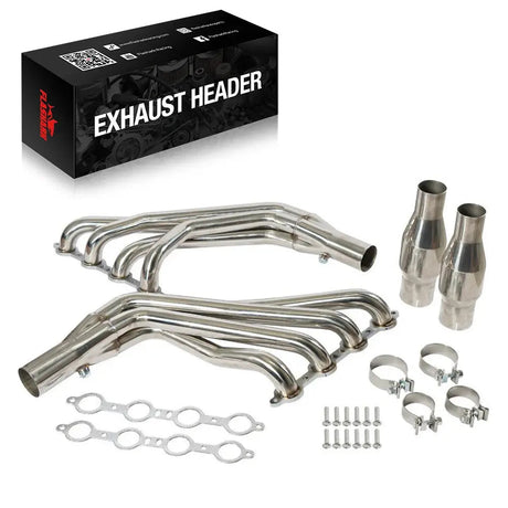 Long Tube Headers for 2010-2015 Chevrolet Chevy Camaro SS LS3 6.2L V8 Flashark