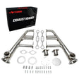Long Tube Headers for 1965-1974 Chevy Camaro Nova Chevelle Malibu El Camino Impala | SBC 265-400 V8 | Fits Standard Vortec ZZ-4 D-port Heads | Excludes LT-1 Engines Flashark