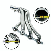Exhaust Header for 1964-1988 Chevrolet Chevy Pontiac Buick LS1/LS2/LS3/LS6 LS Swap Longtube V8 4.8L 5.3L 5.7L 6.0L 6.2L Flashark