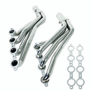 Exhaust Header for 1964-1988 Chevrolet Chevy Pontiac Buick LS1/LS2/LS3/LS6 LS Swap Longtube V8 4.8L 5.3L 5.7L 6.0L 6.2L Flashark