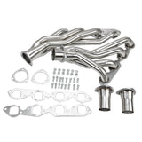 Exhaust Header for 1965-1972 Chevrolet/Chevy Camaro, Nova, Bel Air, Biscayne, Impala 396/402/427/454 - Short Tube Flashark